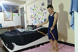 Stepfather, what are you doing? This is wrong, we might get caught