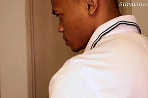 Colombian Maid Engages in Intense Fucking with Mature Blonde Monique Fuentes and Big Black Cock Brandon Cruz