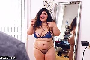 Sloppy Blowjob From Karla Lane, BBW Stepmom