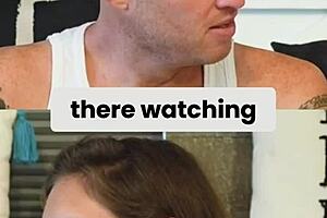 Caught in the moment with older woman!