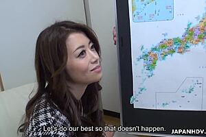 Japanese Woman Maki Hojo Sucks Dick In A Car Uncensored