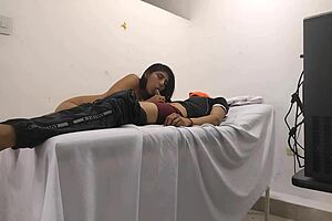 Whore Patient Seduces Doctor Into Fucking Instead of Massage in Hospital Casting