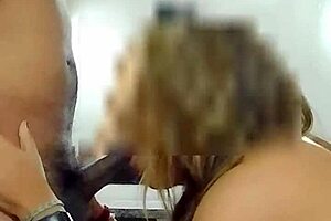 she knows how to polish my rifle in the bedroom, her big tits bouncing