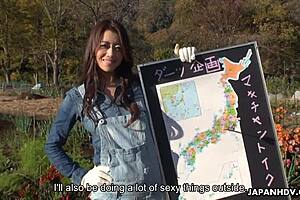 Japanese Woman Maki Hojo Sucks Dick In A Car Uncensored