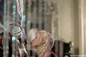 German Maiden Blows Her Master Enjoying Every Moment!