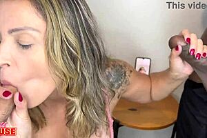 Menage A Trois With Delicious Brazilian MILF