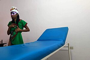 Goblin MILF Waits for Boyfriend's Massage Sex.