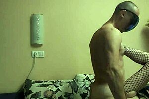 skinny cowgirl taking deep dick in both holes?