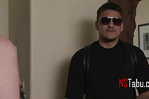 Step Mom Squeezes Poison From Boy's Cock To Help Him Focus.