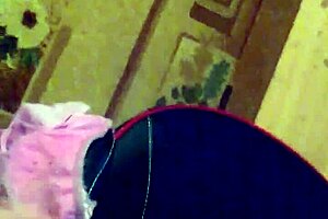 stepmom's dirty panties get cum in pov 😈