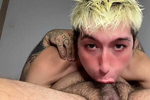 Asian Femboy Takes Stepdaddy's Bareback Creampie Anal!