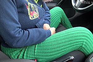 mature stepmother shows her hairy pussy to celebrate her stepson's 18th birthday, getting into handjob fun.