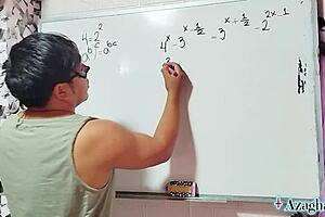 26 milf wants me to teach her and I give her a creampie