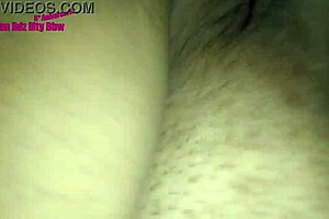 Mexican milf chats casually with lover in a bent over position