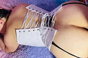 I fuck my neighbor's Mexican wife like a bitch, she loves the cock on all fours, this Latina slut in sheer xred