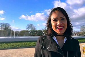 Christina, petite 18+ milf, ready for her first video?