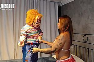 I found Chuck at carnival and finished party with blowjob!