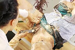 माई बेली और ईवा मई, बड़ी छाती वाली मिल्फ्स, सेप्फिक सेक्स कर रही हैं 😏