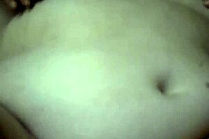 The ssbww gets her pussy fucked pov while husband rubs her belly