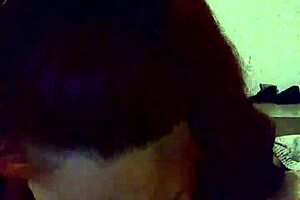 Sexy Redhead Delivers Intense Blowjob To Milf