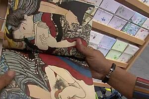 Intense blowjob on big cock ends in cumshot