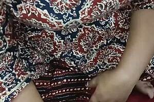 Did the stepson give the pregnant stepmom a creampie orgasm?