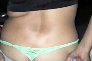 after the party, daughter-in-law pays the bet with her body 😉