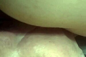 amateur senior couple in 69 pose, licking pussy and sucking cock in pov