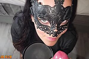 Millie Fox swallows twice