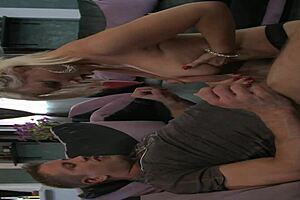 Sexy Mature Diamond Displays Big Tits While Fucking Horny Man