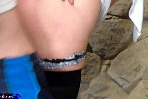 Erin Electra Swallows After Titty Fuck In Dungeon?