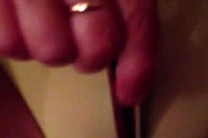 Look at this milf in yellow panties getting her pussy fingered so good.