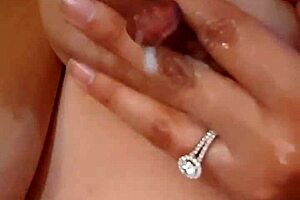 The mature latina with big nipples and milky tits indulges in assfucking and masturbation with a dildo