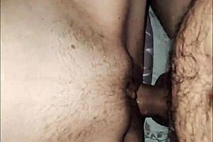 Skinny mature wife films with husband.