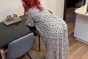 Mature stepmom not against anal sex