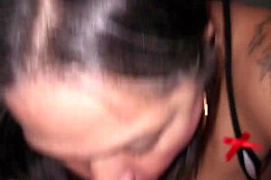 Curvy BBW Stepmom Sucks and Talks Dirty to Her Stepson's Fat Cock