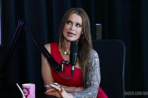 Tati Weg's Bora Cast Compilation With Bruna Carlos On Sheer Red