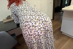 Mature stepmom not against anal sex