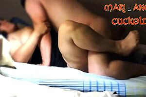 My lover teaches my partner some tips