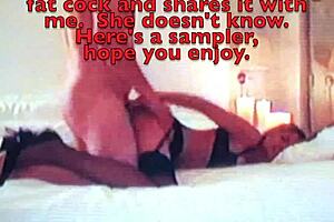 Hot Slut Wife Sucks Monster Cock With Fuck Buddy