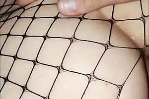 Skinny mature wife films with husband.