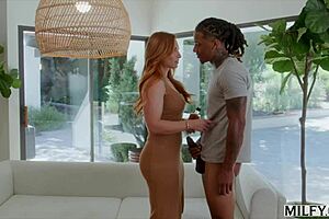 milfy curvy mom sophia tempted by college studs bbc