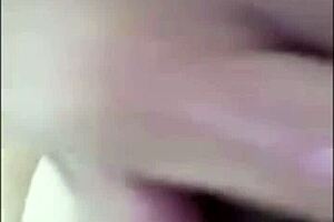 Videl calls big cock amazing in bedroom POV!