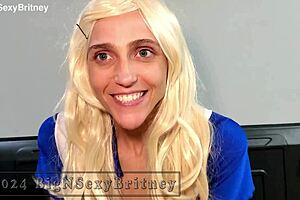 Big N Sexy Britney Gives Blowjob And Anal!