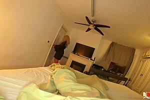 sharing bed with stepmom, she asks me to fuck all holes, i cum twice in her ass
