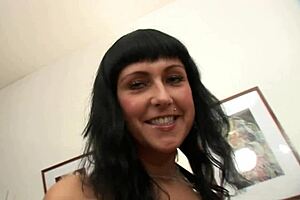 Kristyna Takes Big Dick Up Her Ass in Intense Interracial Fucking.