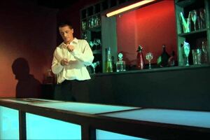 Blonde milf in lingerie takes big cock fucking