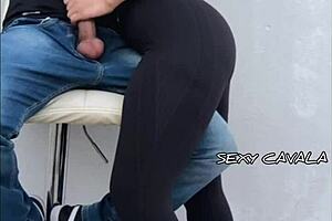 brazilian milf hired for blowjob but wanted more