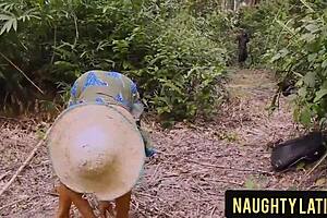 Hardcore Bush Sex With Landlord Wife!