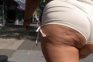 Walking In Public Wearing Mini Shorts